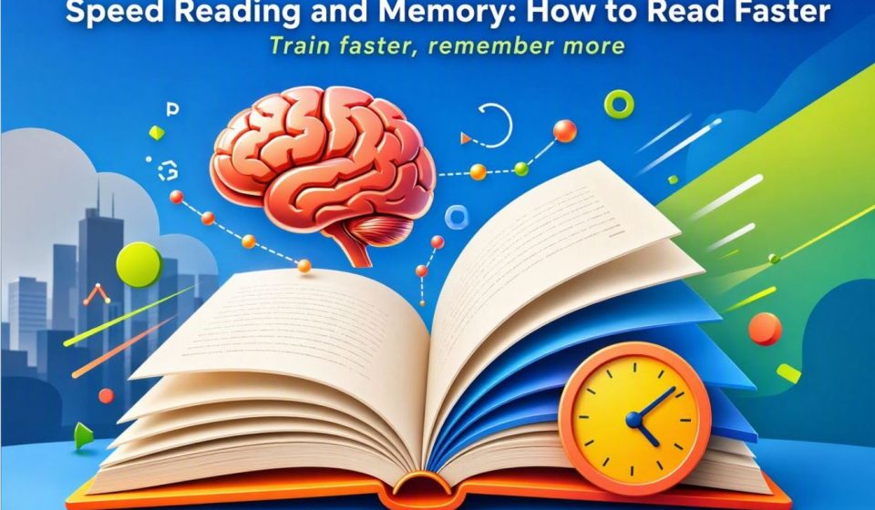 Speed Reading and Memory: How to Read Faster Speed Reading and Memory